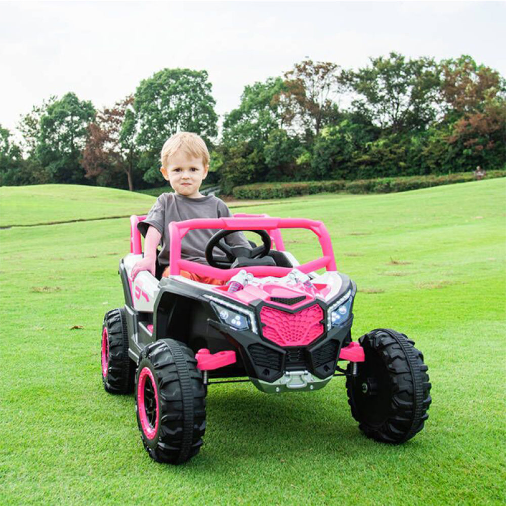 ride on car, kids electric UTV car, 2 Seat Ride On Car for Kids,12V Ride On UTV Toy,4WD Electric Car with remote control /Swing/ for 3~6 years boys/girls