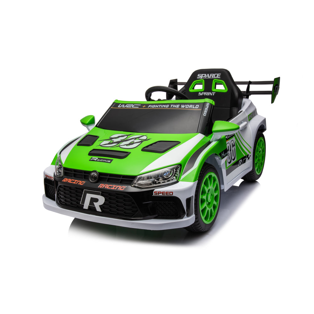 12V4A 20W*2 one button start, forward and backward, high and low speed, music, front light, power display, two doors can open, 2.4G R/C, seat belt four wheel absorber KIDS RIDE ON CAR