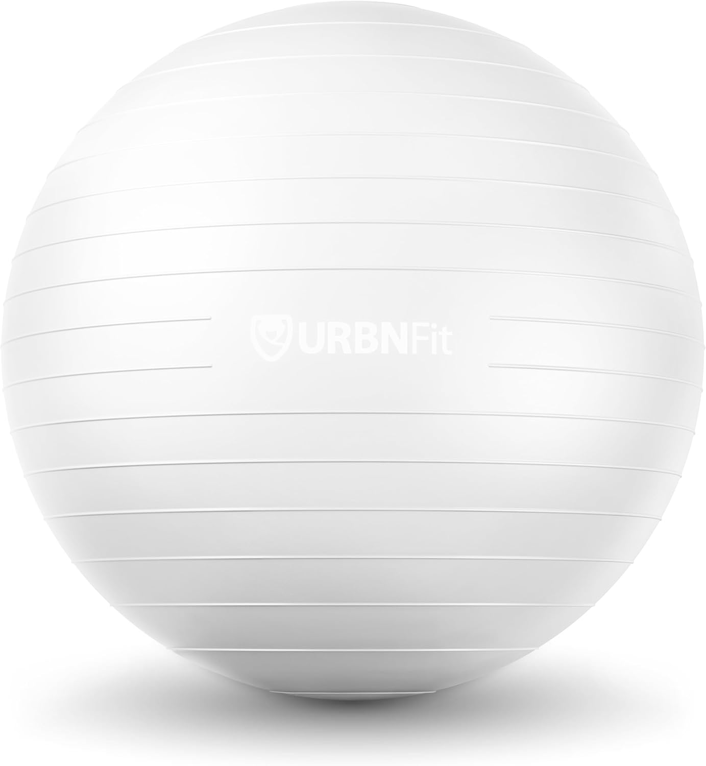 URBNFit Exercise Ball - Yoga Ball in Multiple Sizes for Workout, Pregnancy, Stability - Anti-Burst Swiss Balance Ball w/Quick Pump - Fitness Ball Chair for Office, Home, Gym