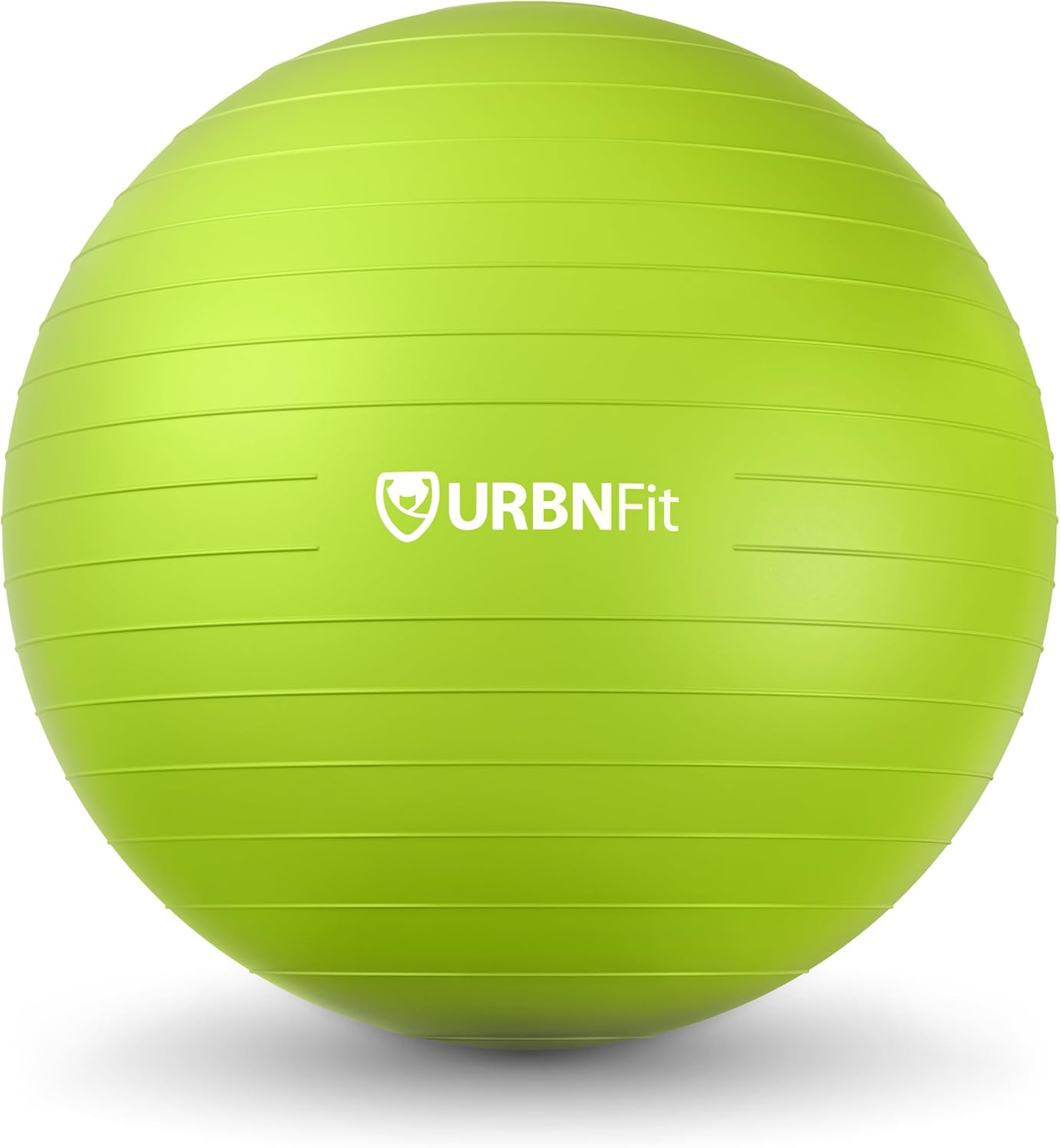URBNFit Exercise Ball - Yoga Ball in Multiple Sizes for Workout, Pregnancy, Stability - Anti-Burst Swiss Balance Ball w/Quick Pump - Fitness Ball Chair for Office, Home, Gym