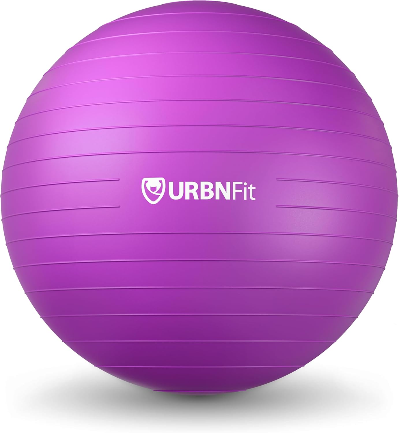 URBNFit Exercise Ball - Yoga Ball in Multiple Sizes for Workout, Pregnancy, Stability - Anti-Burst Swiss Balance Ball w/Quick Pump - Fitness Ball Chair for Office, Home, Gym