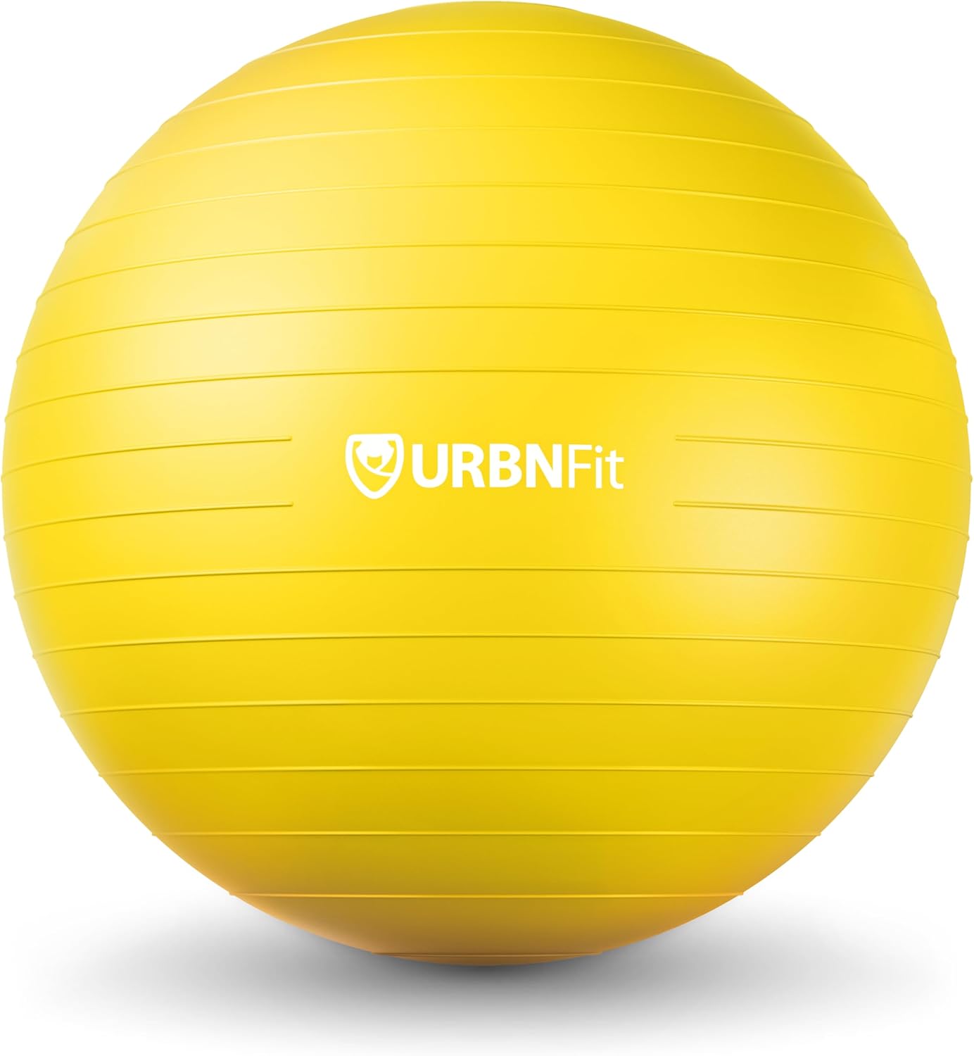 URBNFit Exercise Ball - Yoga Ball in Multiple Sizes for Workout, Pregnancy, Stability - Anti-Burst Swiss Balance Ball w/Quick Pump - Fitness Ball Chair for Office, Home, Gym
