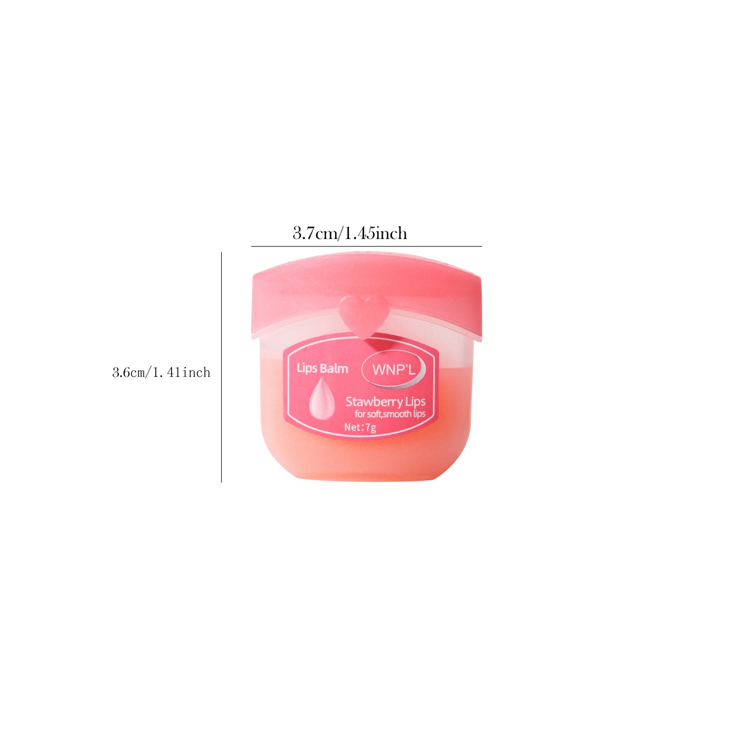 Base Lipstick Of Fruit Flavored Lip Gloss