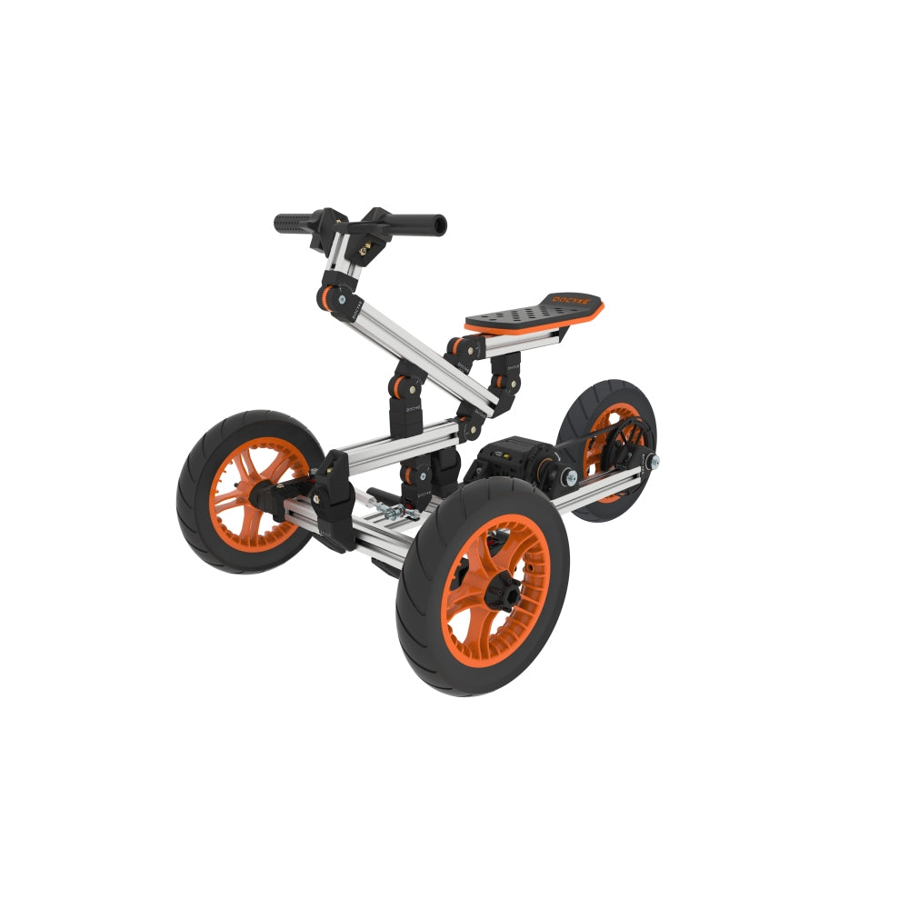 Modular design High-strength material electric innovation kart, more than 20 kinds of assembly methods, suitable for outdoor sports, parent-child interaction,Promotion Plus a S-kit