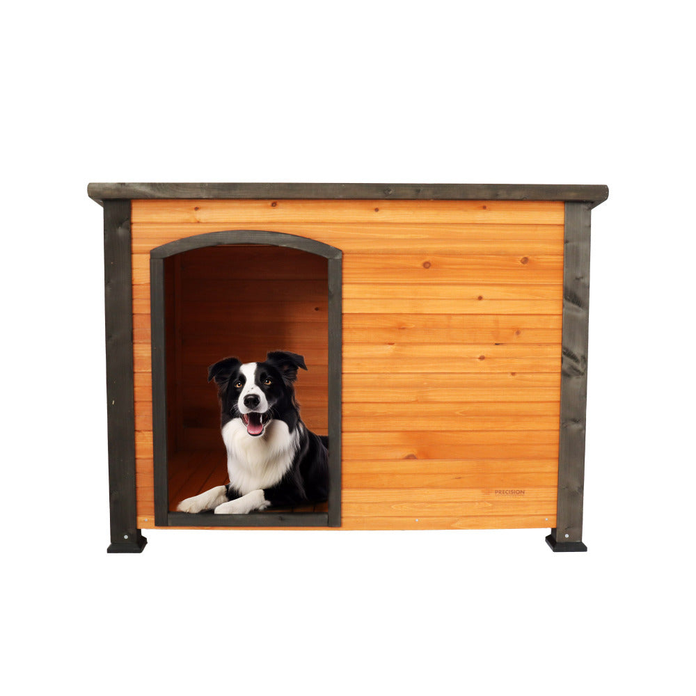 Solid wood large dog villa roof accessories
