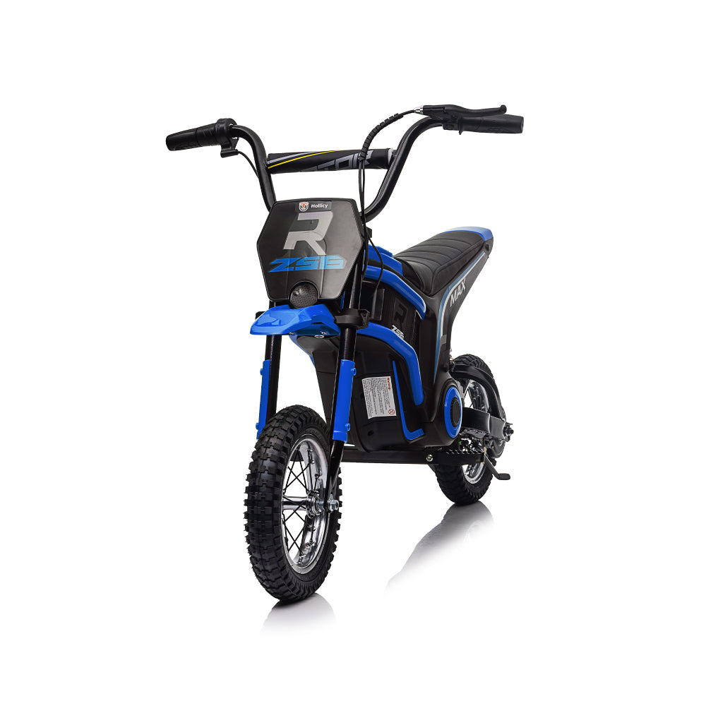 24V14ah Kids Ride On 24V Electric Toy Motocross Motorcycle Dirt Bike-XXL large,Speeds up to 14.29MPH,Dual Suspension, Hand-Operated Dual Brakes, Twist Grip Throttle, Authentic Motocross Bike Geometry