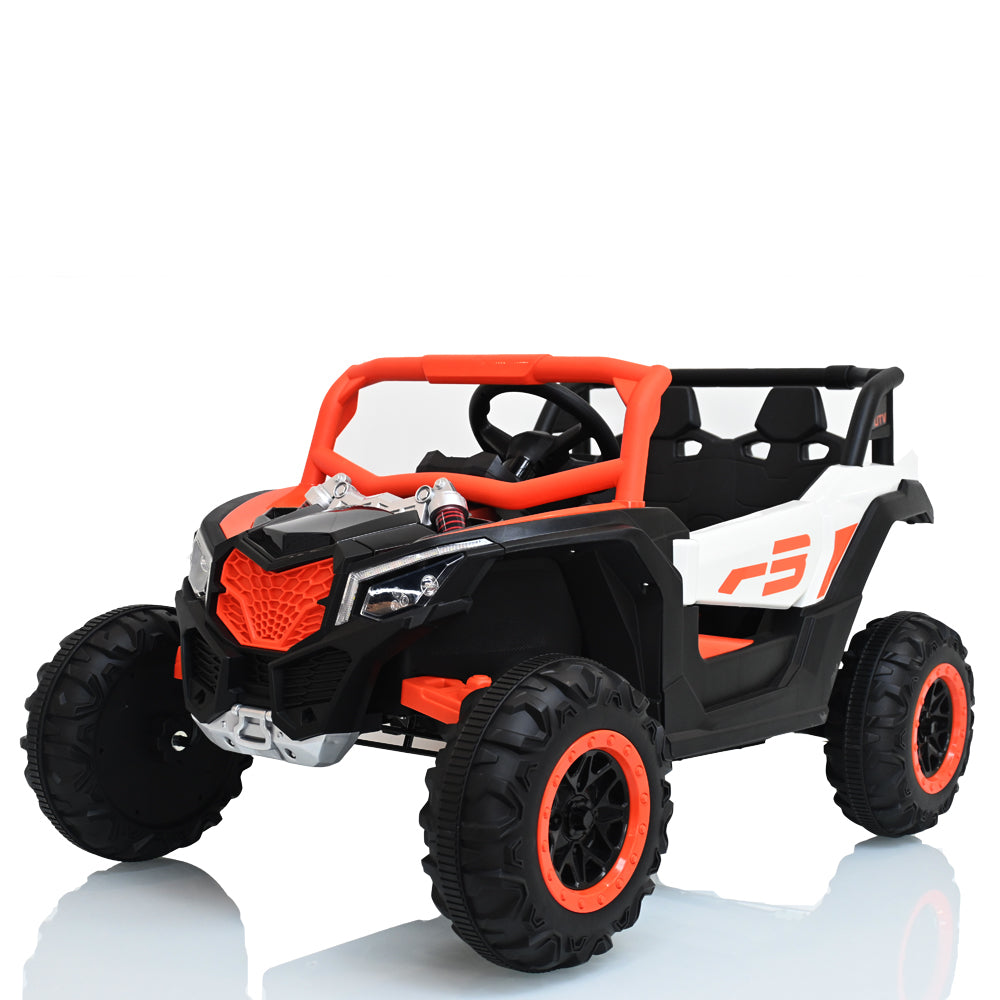 ride on car, kids electric UTV car,  2 Seat Ride On Car for Kids,12V Ride On UTV Toy,4WD Electric Car with  remote control /Swing/ for 3~6 years boys/girls