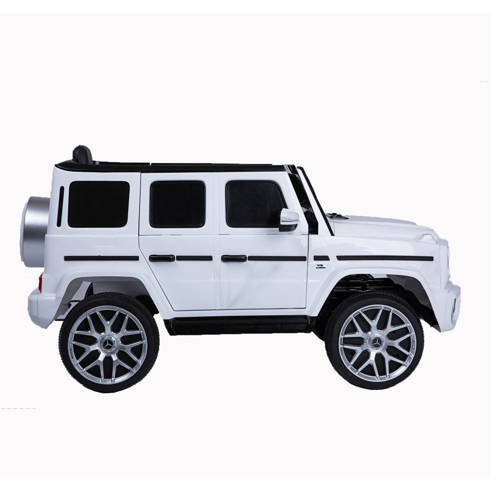 licensed Mercedes-Benz G63 Kids Ride On Car,kids Electric Car with Remote Control 12V licensed children car Motorized Vehicles for Girls,Boys,gift , Music, Horn, Spring Suspension, Safety Lock