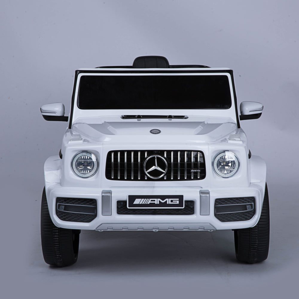 licensed Mercedes-Benz G63 Kids Ride On Car,kids Electric Car with Remote Control 12V licensed children car Motorized Vehicles for Girls,Boys,gift , Music, Horn, Spring Suspension, Safety Lock