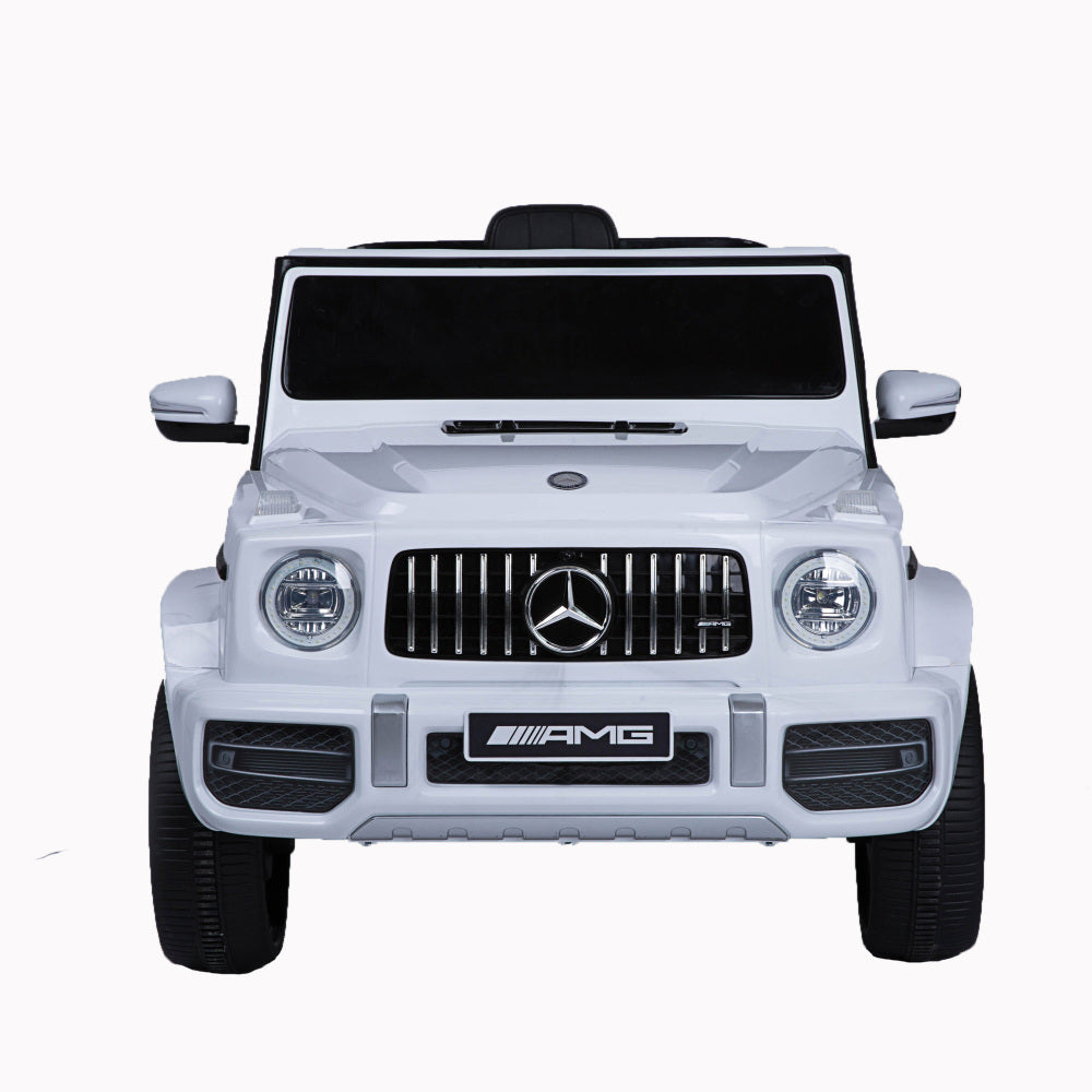 licensed Mercedes-Benz G63 Kids Ride On Car,kids Electric Car with Remote Control 12V licensed children car Motorized Vehicles for Girls,Boys,gift , Music, Horn, Spring Suspension, Safety Lock