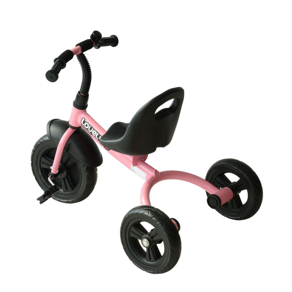 Qaba 3-Wheel Recreation Ride-On Toddler Tricycle with Bell Indoor / Outdoor, Pink