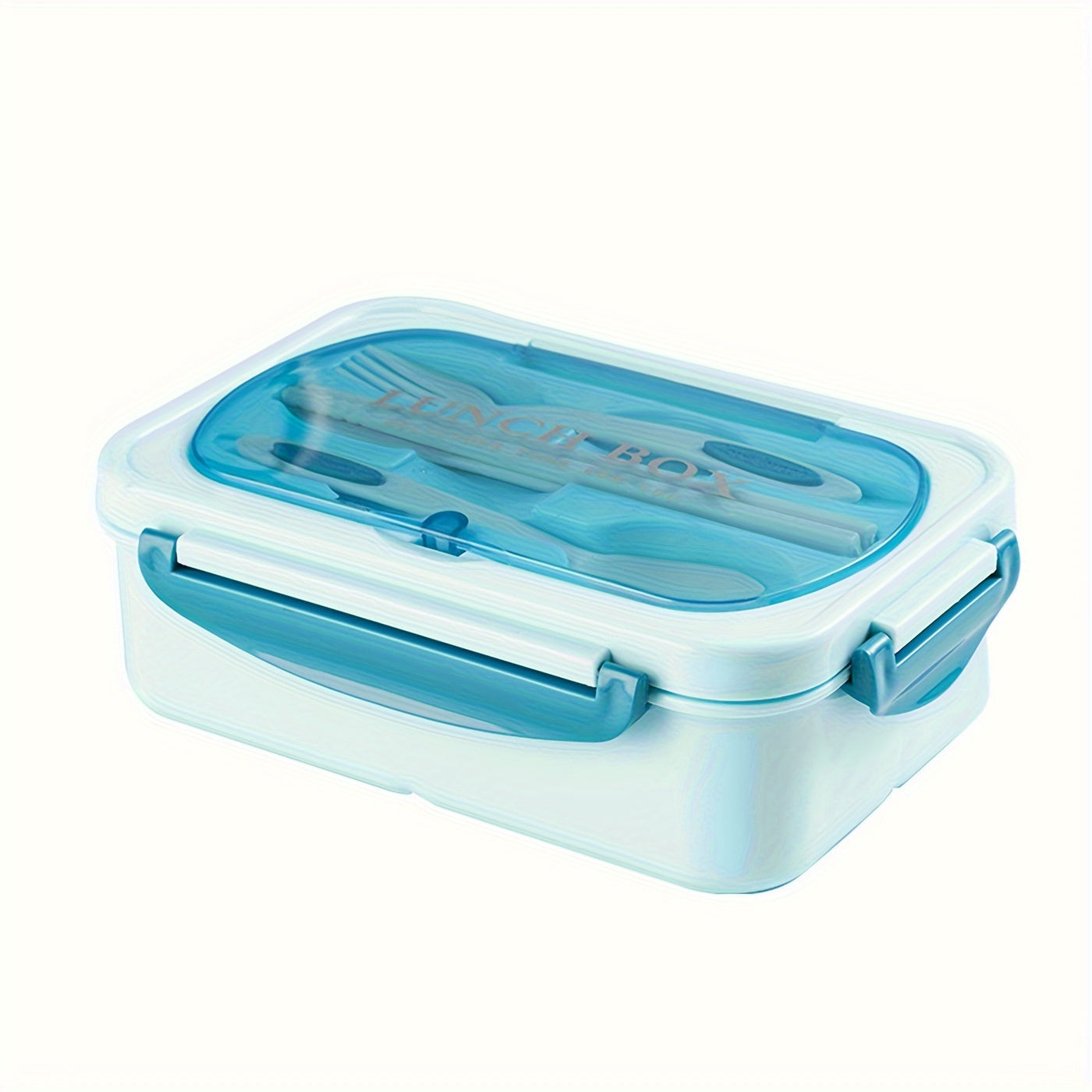 1200 ml Adult Leakproof Bento Box with 3 Compartments, Microwave Safe, BPA Free