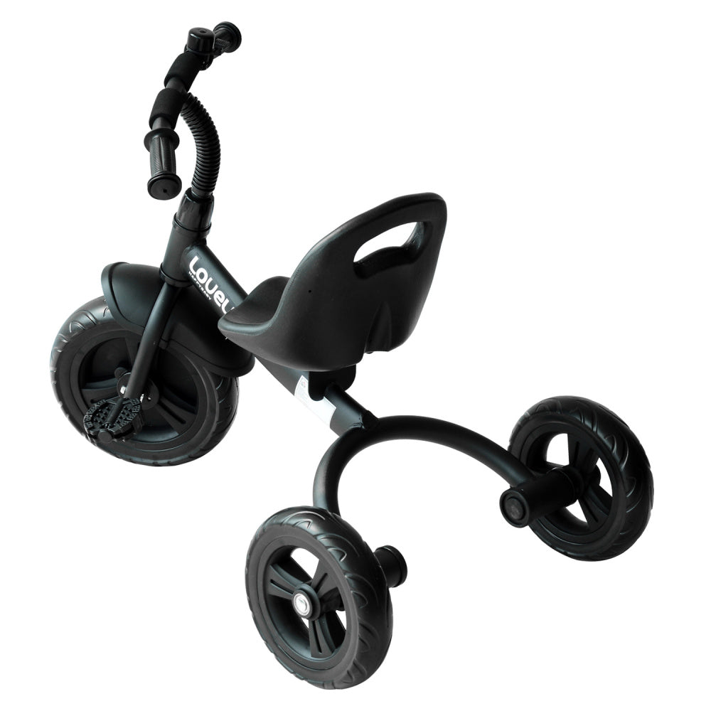 Qaba 3-Wheel Recreation Ride-On Toddler Tricycle With Bell Indoor / Outdoor  - Black