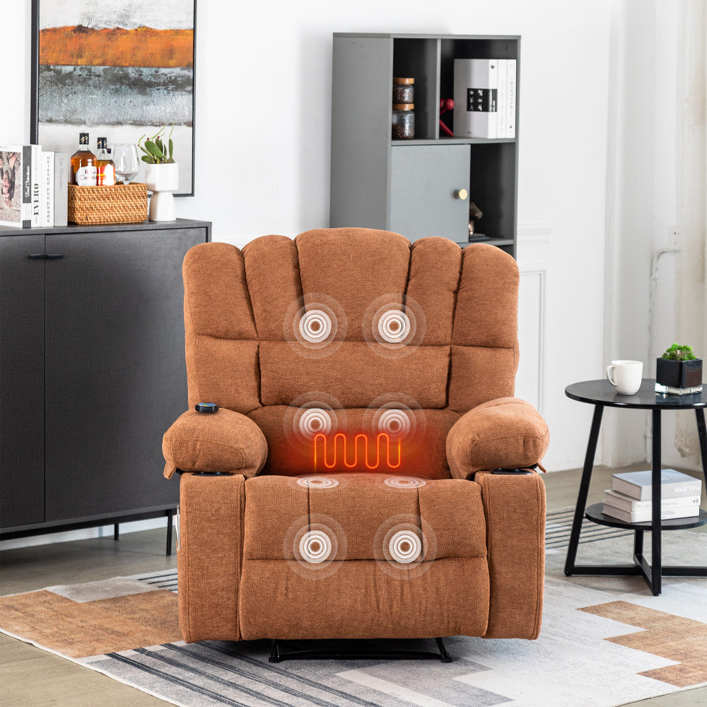 Massage Recliner Chair Sofa with Heating Vibration