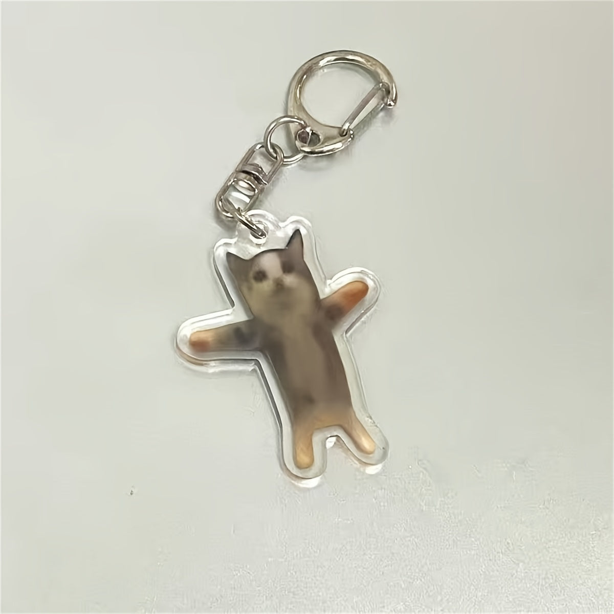 Cat Keychain - Creative Keyring for Backpacks & Bags, Charming Pendant Charms, Ideal Birthday Gifts & Party Favors