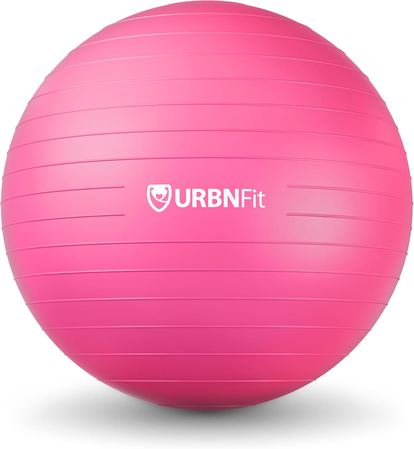 URBNFit Exercise Ball - Yoga Ball in Multiple Sizes for Workout, Pregnancy, Stability - Anti-Burst Swiss Balance Ball w/Quick Pump - Fitness Ball Chair for Office, Home, Gym