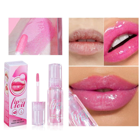 Color Changing Moisturizing Lip Gloss Oil Plumping Glimmer Glow Lipstick