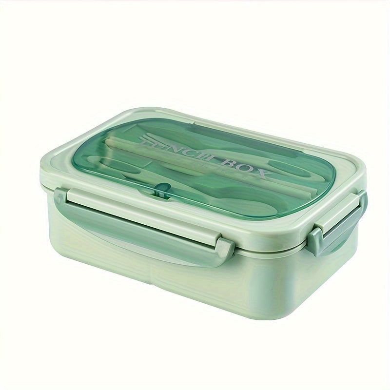 1200 ml Adult Leakproof Bento Box with 3 Compartments, Microwave Safe, BPA Free