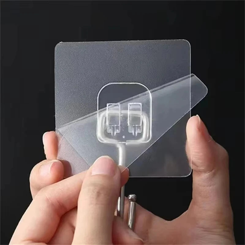 Heavy Duty Transparent Waterproof Adhesive Hooks