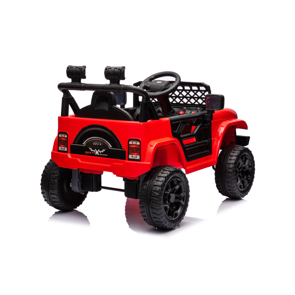 Kids Ride on Truck Car, 12V Ride on Toy Electric Cars for Kids w/ Remote, Bluetooth,red