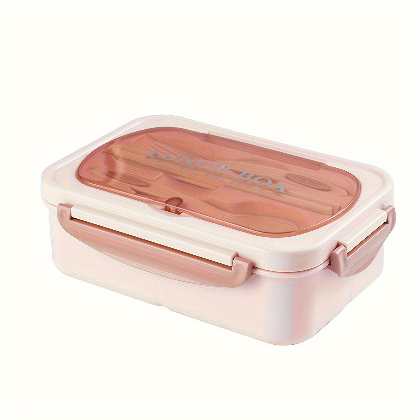 1200 ml Adult Leakproof Bento Box with 3 Compartments, Microwave Safe, BPA Free